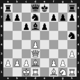 1928 Vienna – Round 7 – Becker, Albert – 1-0 – Von Doery, Ladislaus – G45