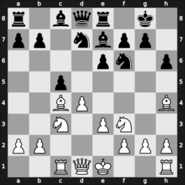 1928 Vienna – Round 13 – Gruenfeld, Ernst – 1-0 – Von Doery, Ladislaus – G74