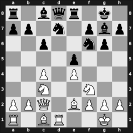 1928 World Championship Amateur – Round 15 – Cheron, Andre – 1/2-1/2 – Euwe, Max – G44