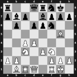 1929 Barcelona – Round 10 – Vilardebo, Jose – 1/2-1/2 – Yates, Frederic D – G18