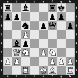 1929 Budapest – Round 1 – Monticelli, Mario – 1/2-1/2 – Van den Bosch, Johannes – G31