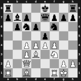 1929 Hastings – Round 1 – Noteboom, Daniël – 1-0 – Flohr, Salo – G3