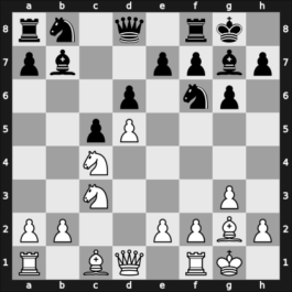 1929 Hastings Premier 1928/29 9th – Round 7 – Thomas, George Alan – 0-1 – Buerger, Victor – G8