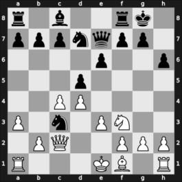 1929 Hastings Premier /30 10th – Round 6 – Winter, William – 1-0 – Menchik, Vera – G13