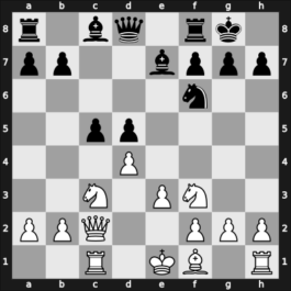 1929 Karlsbad – Round 1 – Gruenfeld, Ernst – 1-0 – Yates, Frederic D – G17