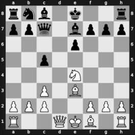 1929 Karlsbad – Round 1 – Canal, Esteban – 0-1 – Yates, Frederic D – G108