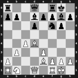 1929 Karlsbad – Round 1 – Nimzowitsch, Aron – 1/2-1/2 – Rubinstein, Akiba – G166