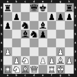 1929 Karlsbad – Round 1 – Menchik, Vera Frantsevna – 0-1 – Rubinstein, Akiba – G170