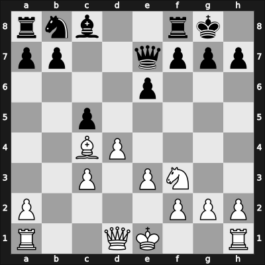 1929 Odessa ch-URS – Round 1 – Botvinnik, Mikhail – 1/2-1/2 – Vigodchikov, Konstantin A – G2