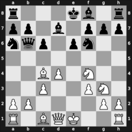 1929 Odessa ch-URS – Round 1 – Verlinsky, Boris – 1-0 – Makogonov, Mikhail – G14
