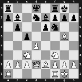 1929 Odessa ch-URS – Round 2 – Botvinnik, Mikhail – 1/2-1/2 – Rauzer, Vsevolod – G20