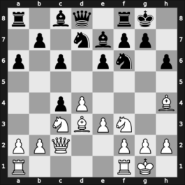 1929 Odessa ch-URS – Round 4 – Botvinnik, Mikhail – 1-0 – Riumin, Nikolai – G22