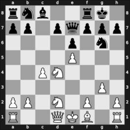 1929 Odessa ch-URS – Round 5 – Ragozin, Viacheslav – 0-1 – Botvinnik, Mikhail – G27