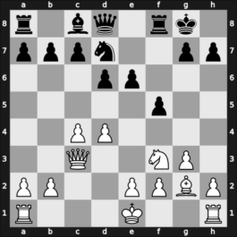1929 Odessa ch-URS – Round 7 – Botvinnik, Mikhail – 1/2-1/2 – Nenarokov, Vladimir – G28