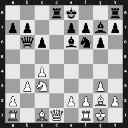 1929 Odessa ch-URS – Round 8 – Zubarev, Nikolay – 0-1 – Ravinsky, Grigory – G30