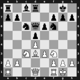 1929 Paris – Round 1 – Duchamp, Marcel – 1/2-1/2 – Menchik, Vera Frantsevna – G1