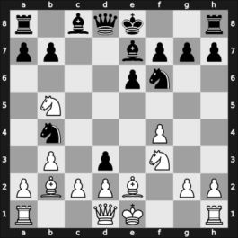 1929 Paris – Round 3 – Lazard, Frederic – 1-0 – Znosko-Borovsky, Eugene – G13
