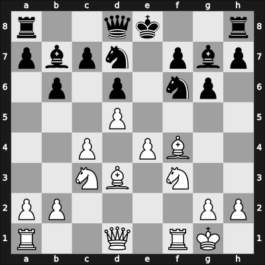 1929 Paris – Round 8 – Georges Koltanowski – 0-1 – Duchamp, Marcel – G36