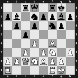1929 Ramsgate schev – Round 4 – Yates, Frederic D – 1/2-1/2 – Menchik, Vera – G20