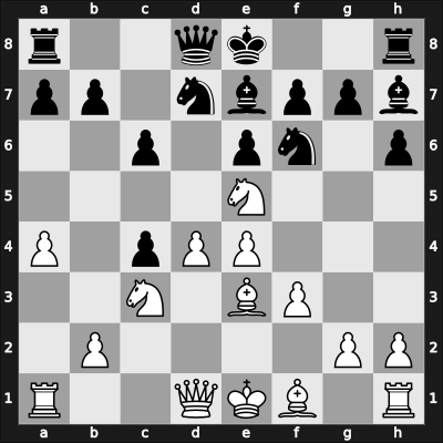 1929 World Championship 14th – Round 5 – Alekhine, Alexander – 1-0 – Bogoljubow, Efim – G5