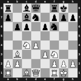 1929 World Championship 14th – Round 16 – Bogoljubow, Efim – 0-1 – Alekhine, Alexander – G13