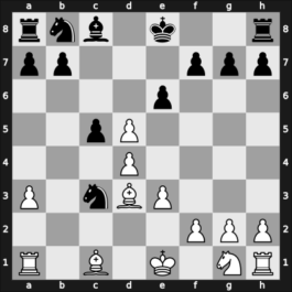 1930 Frankfurt – Round 5 – Saemisch, Friedrich – 1/2-1/2 – List, Paul – G23