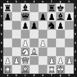 1930 Frankfurt – Round 5 – Thomas, George Alan – 1/2-1/2 – Pirc, Vasja – G25