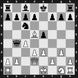 1930 Frankfurt – Round 6 – Kashdan, Isaac – 1-0 – Mieses, Jacques – G28