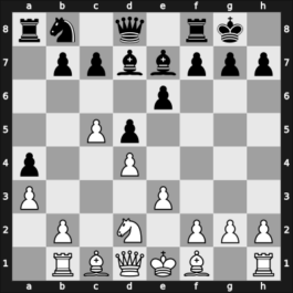 1930 Gyor – Round 1 – Hoenlinger, Baldur – 1/2-1/2 – Gonzalez Klein, Alberto – G6