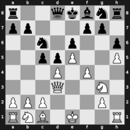 1930 Gyor – Round 1 – Balogh, Janos – 1/2-1/2 – Gruenfeld, Ernst – G13