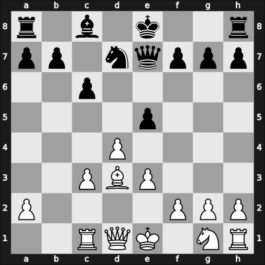 1930 Hamburg GER – Round 11 – Flohr, Salo – 1-0 – Gilfer, Eggert – G22