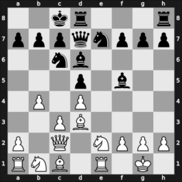 1930 Hamburg olm – Round 6 – Berndtsson, Karl – 0-1 – Tartakower, Savielly – G59