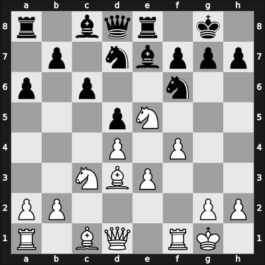 1930 Liege – Round 7 – Tartakower, Savielly – 1/2-1/2 – Ahues, Carl – G33