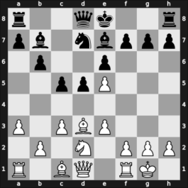 1930 Liege – Round 7 – Rubinstein, Akiba – 1/2-1/2 – Sultan Khan, Mir – G36