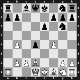 1930 Liege – Round 9 – Thomas, George Alan – 1/2-1/2 – Nimzowitsch, Aron – G49