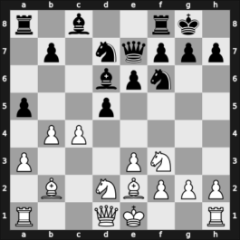 1930 Netherlands – Round 2 – Rubinstein, Akiba – 1-0 – Van den Bosch, Johannes – G6