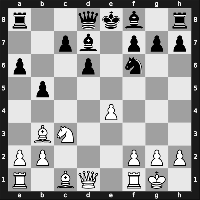 1930 Nice – Round 4 – Znosko-Borovsky, Eugene – 0-1 – Thomas, George Alan – G15