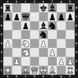 1930 Nice – Round 8 – Tartakower, Savielly – 0-1 – Colle, Edgar – G27