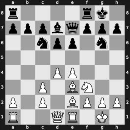 1930 San Remo – Round 1 – Maroczy, Geza – 1/2-1/2 – Nimzowitsch, Aaron – G68