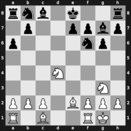 1930 San Remo – Round 1 – Ahues, Carl – 0-1 – Nimzowitsch, Aaron – G72