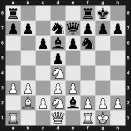 1930 San Remo – Round 1 – Nimzowitsch, Aron – 1/2-1/2 – Spielmann, Rudolf – G94