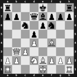 1930 Scarborough – Round 2 – Thomas, George Alan – 1/2-1/2 – Menchik, Vera Frantsevna – G16