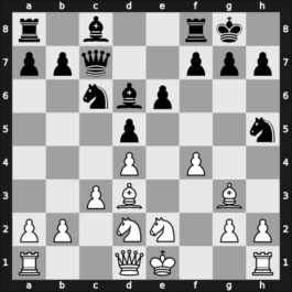 1930 Scarborough – Round 6 – Sultan Khan, Mir – 1-0 – Menchik, Vera Frantsevna – G33