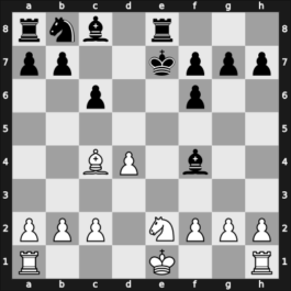 1930 Scarborough – Round 10 – Maroczy, Geza – 1/2-1/2 – Menchik, Vera Frantsevna – G53