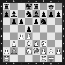 1930 Swinemuende – Round 6 – Andersen, Erik – 1/2-1/2 – Pahl, Kurt – G20