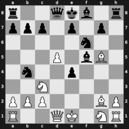 1930 Zagreb simultaan – Round 1 – Alekhine, Alexander – 0-1 – Spitzer, D. – G5