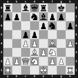 1930 Zagreb simultaan – Round 1 – Alekhine, Alexander – 1/2-1/2 – Filipchic, M. – G6