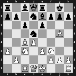 1931 Berlin – Round 1 – Rellstab, Ludwig – 1-0 – Saemisch, Friedrich – G6
