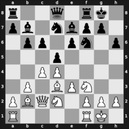 1931 Bled – Round 1 – Stoltz, Gösta – 1/2-1/2 – Pirc, Vasja – G58