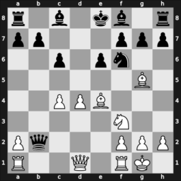 1931 Bled – Round 1 – Alekhine, Alexander – 1-0 – Colle, Edgar – G65